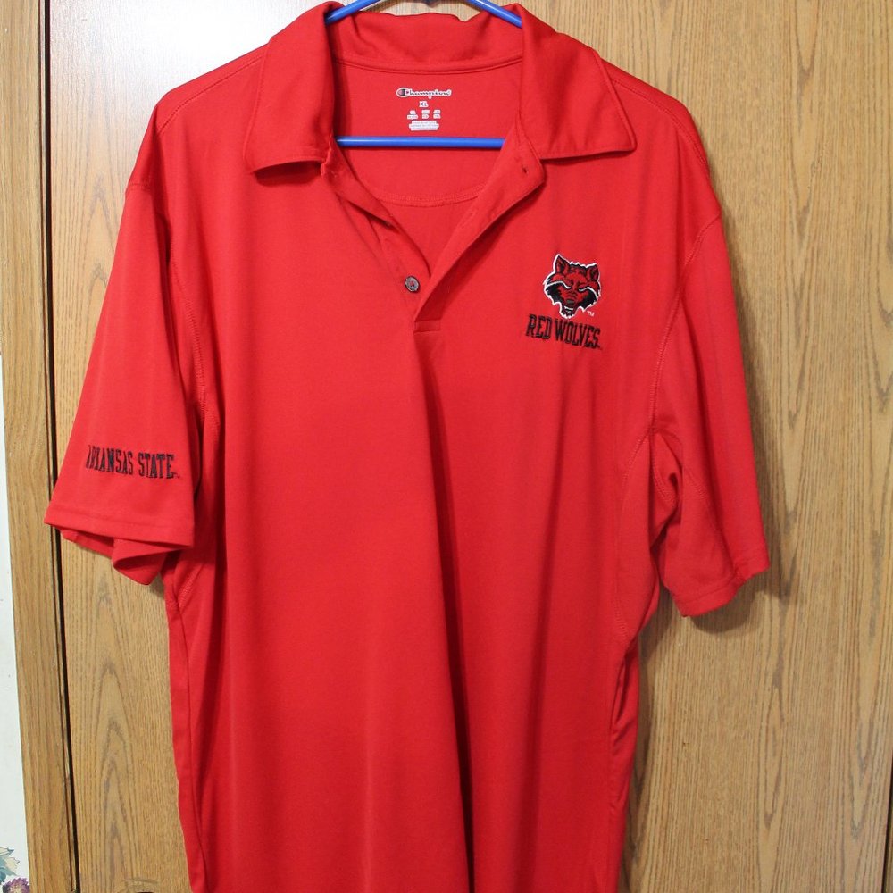 Men's Arkansas State Polo Shirt Size XL